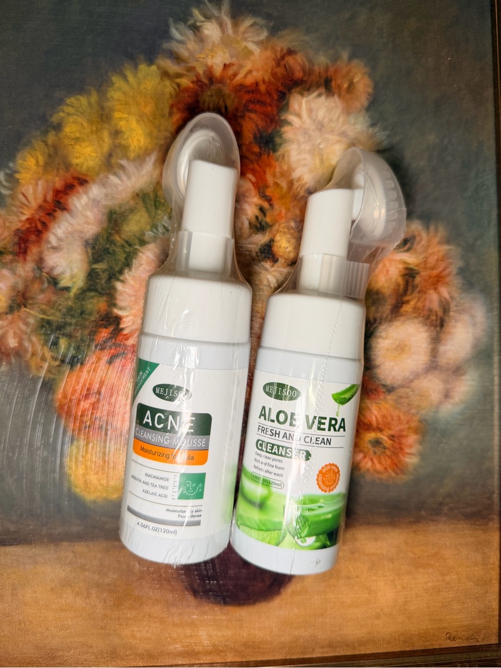 Aloe Vera Fresh & Clean Foaming Cleanser - White